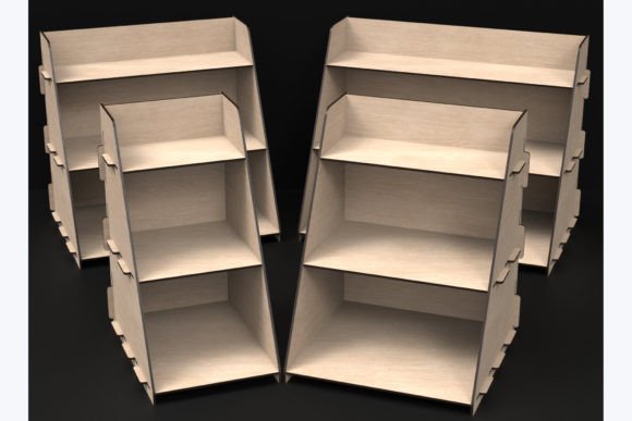 Download Laser Cut Slot Together Display Stands - Premium Resources